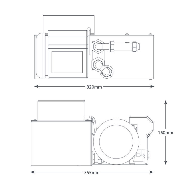 Hot Water Heavy Duty dimensions