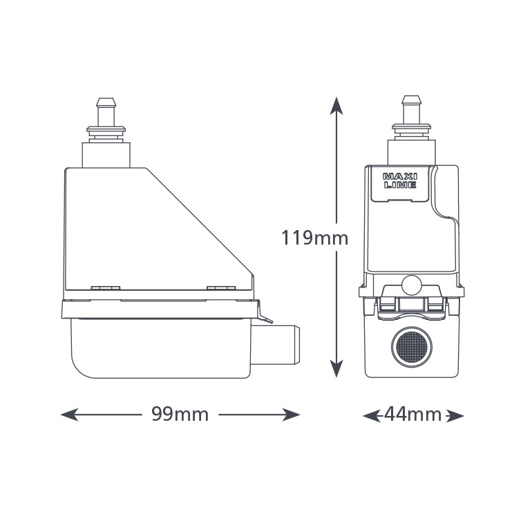 Maxi Lime dimensions