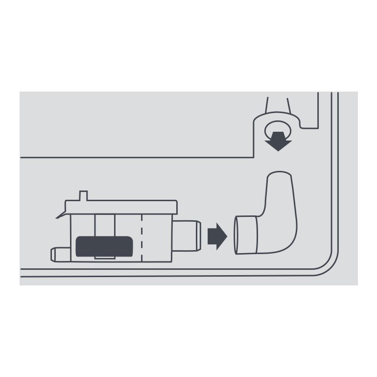 90° Long Arm Connector install