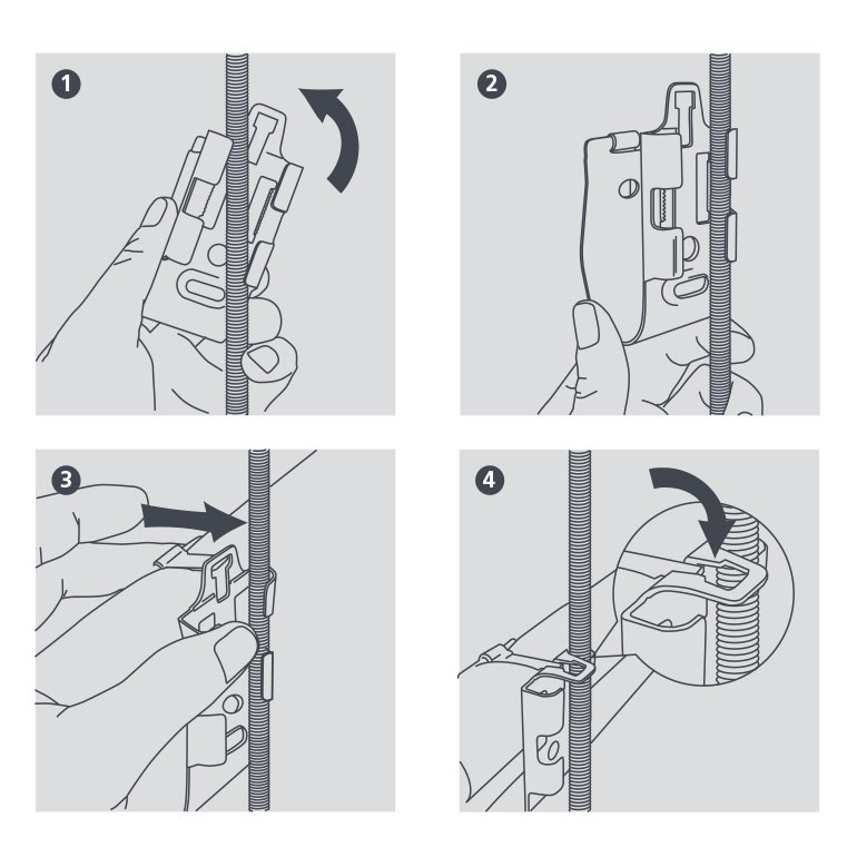 Soporte Metálico instalación