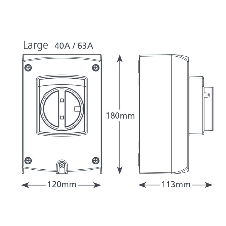 Isolator - large