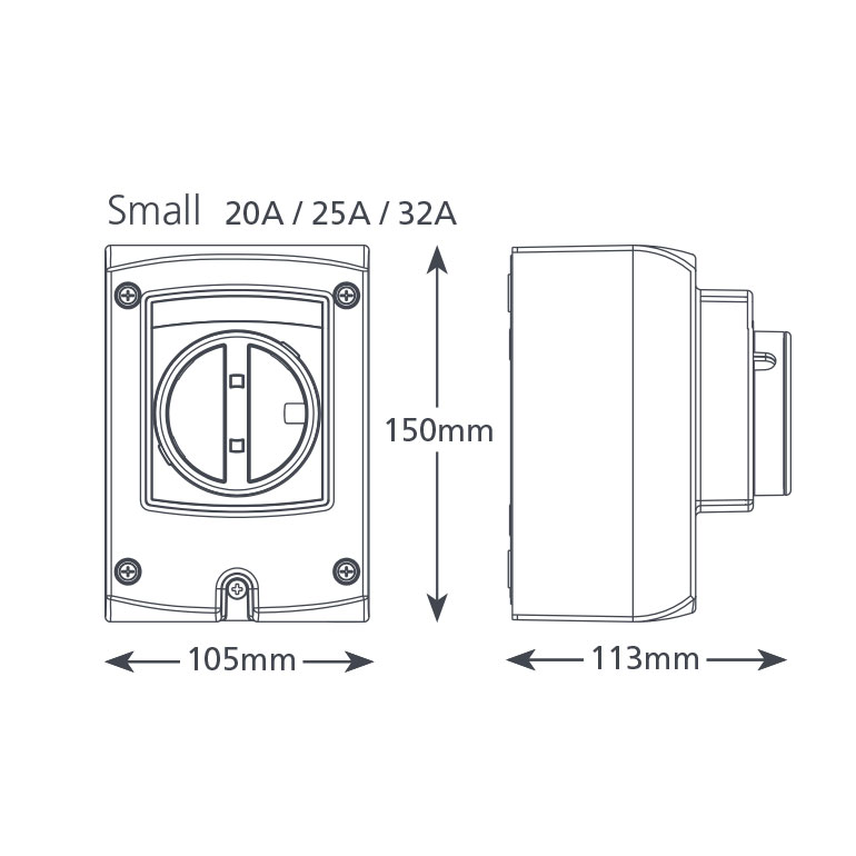 Isolator - small